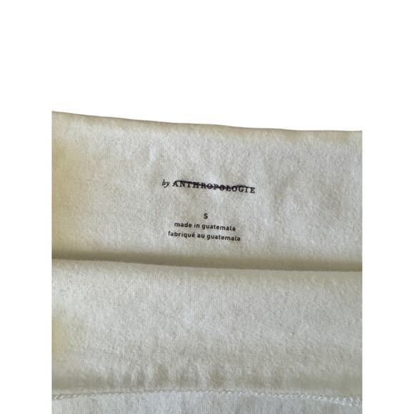 MSRP $89 NWOT Anthropologie top & Boutique Smocked Bermuda Short Style Size M - Picture 8 of 10